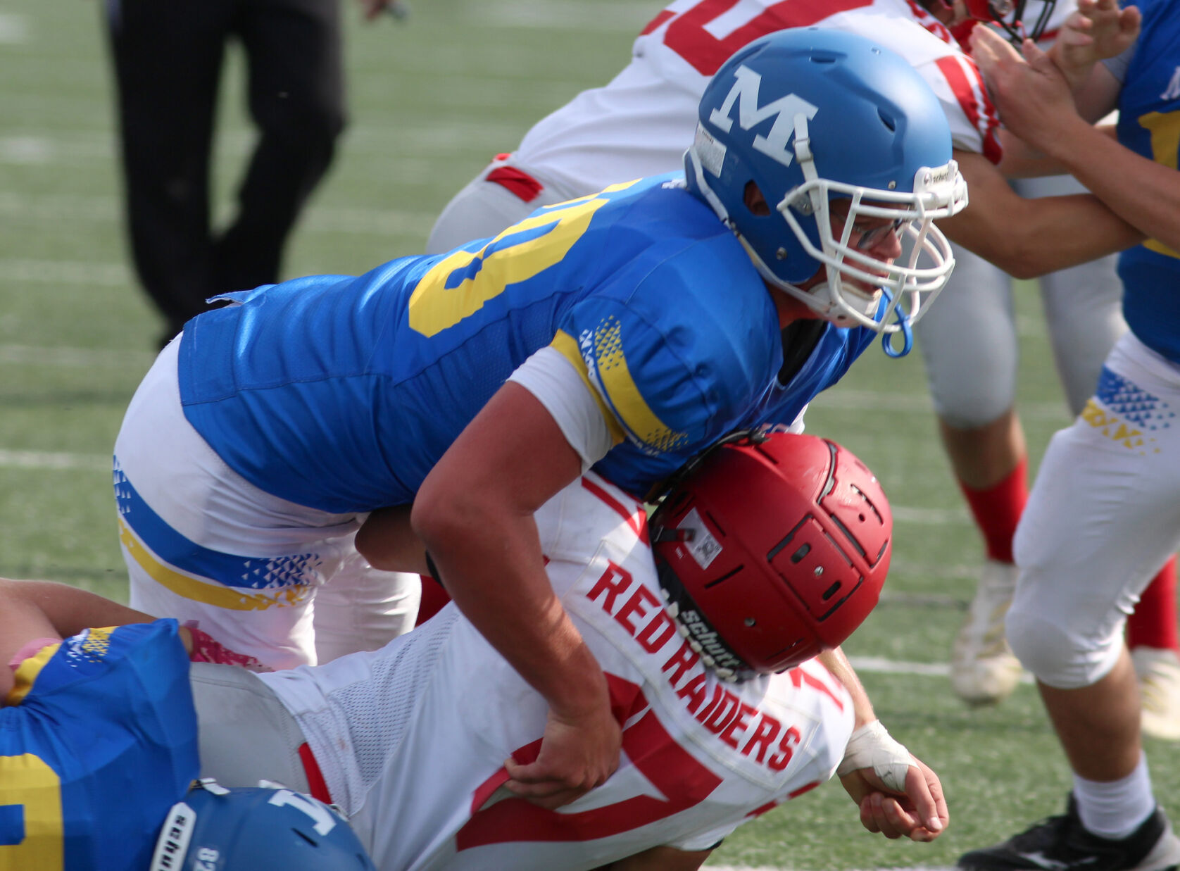 Bruce at McDonell football 9-17-22